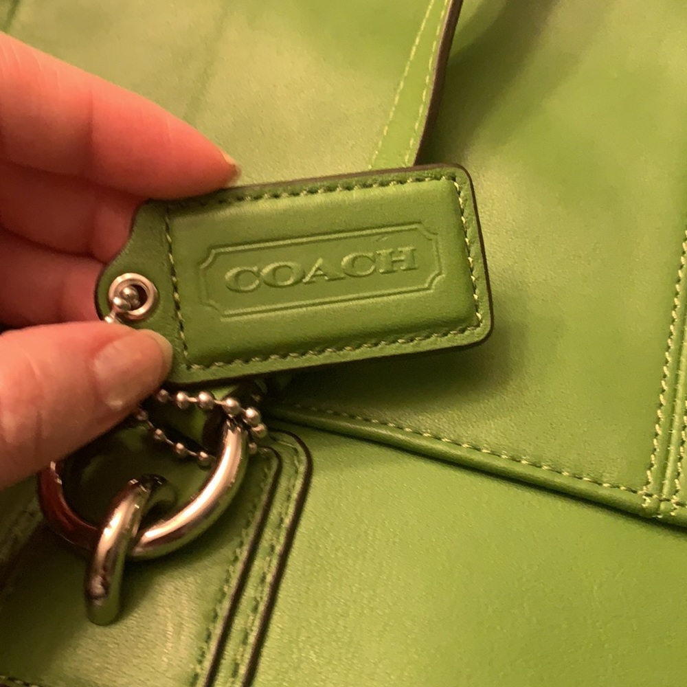 Leather Coach - Picture 2 of 3